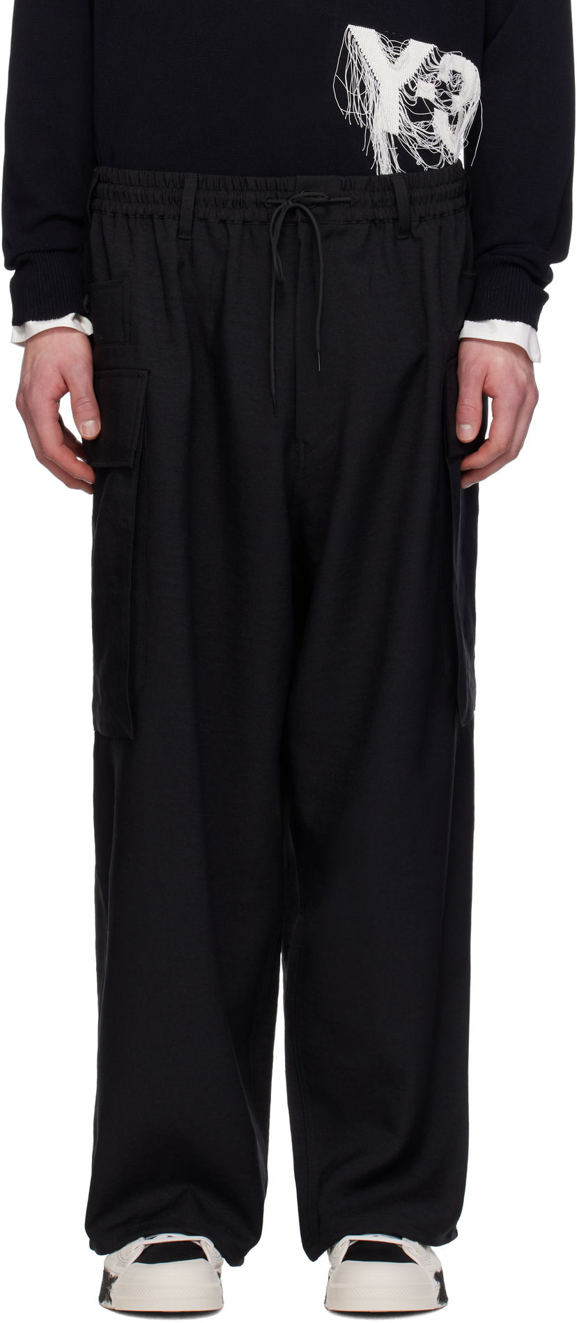 Cargo bukser Y-3 Y-3 Sport Uniform Cargo Pants Sort | JN4908