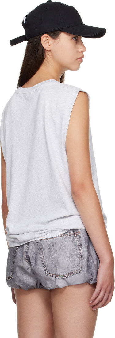 Tanktop Acne Studios Acne Studios Logo Muscle Tee Grå | CL0350-, 2