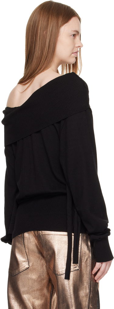 Sweater Ottolinger Ottolinger Upside Down Knit Sweater Sort | 107-104807-01, 2
