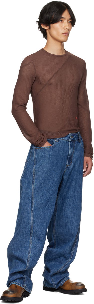Jeans Eckhaus Latta Eckhaus Latta Bend Jeans Blå | 1225-EL-PF25-VI, 3