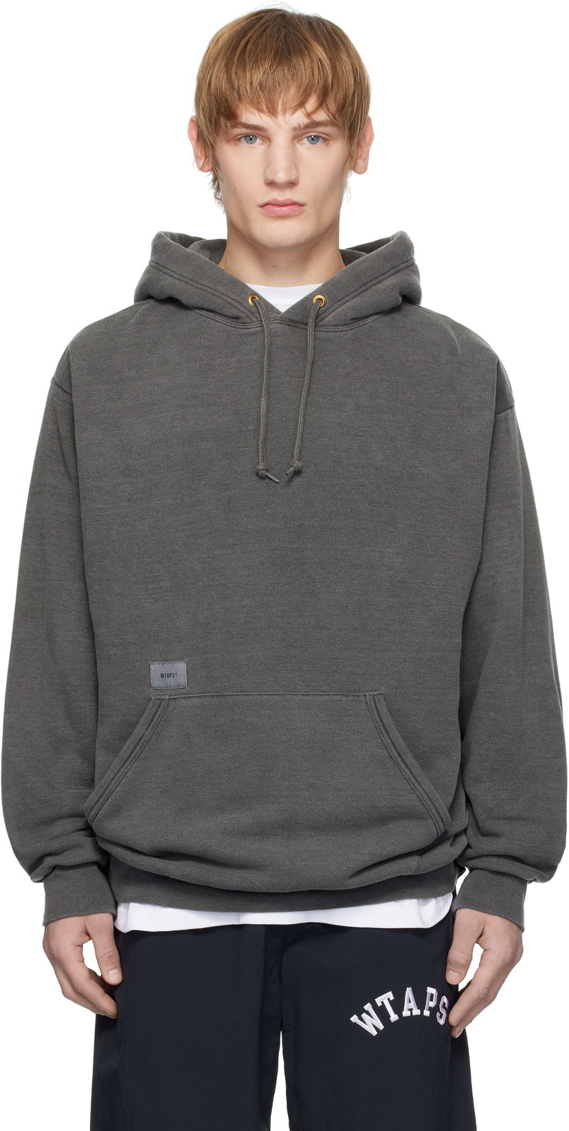 Sweatshirt WTAPS WTAPS Cut & Sewn 17 Hoodie Grå | 242ATDT-CSM17