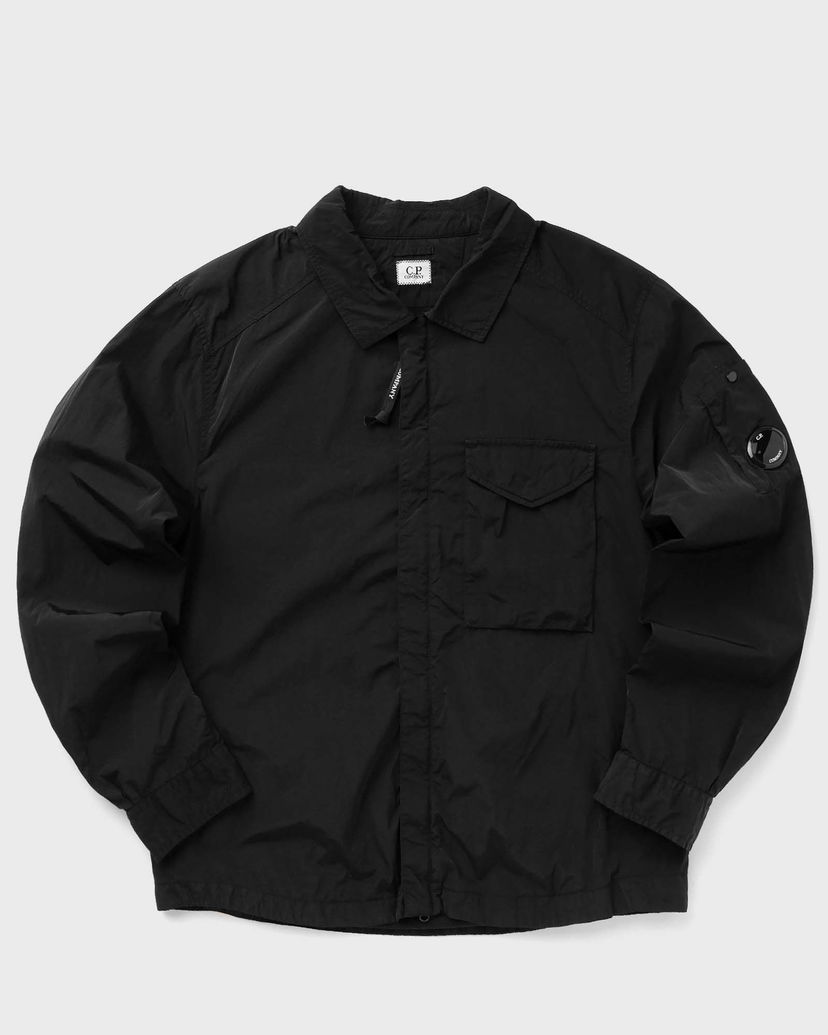 Jakke C.P. Company CHROME-R LENS OVERSHIRT Sort | 17CMOS095A005904G-999