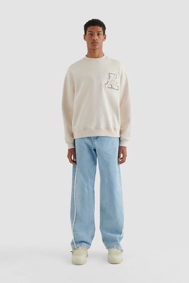 Sweatshirt AXEL ARIGATO Hart Sweatshirt Beige | A2171003, 4