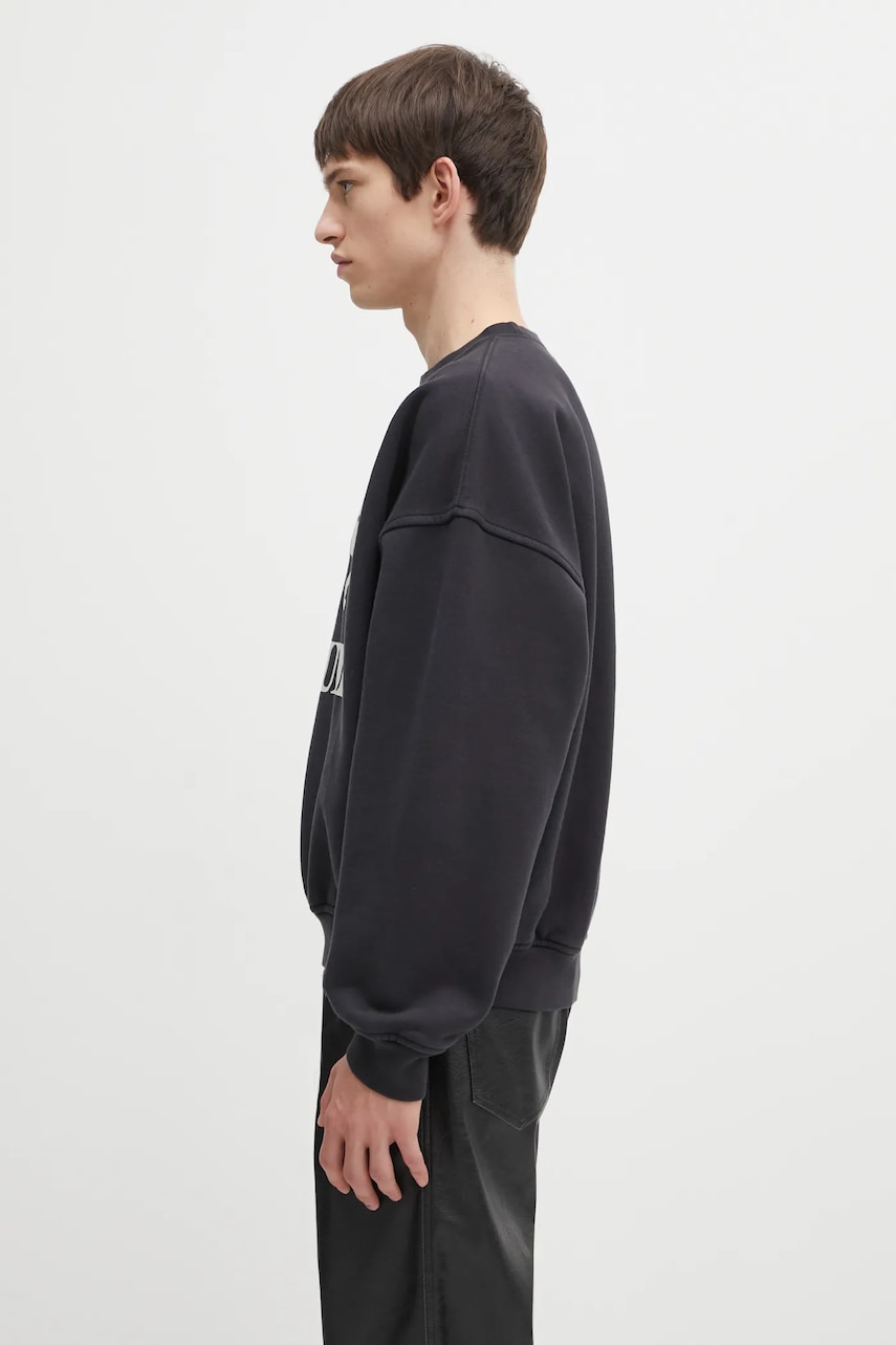 Sweatshirt Rhude Dinero sweatshirt with horse print Sort | RHFW25ST04012, 1