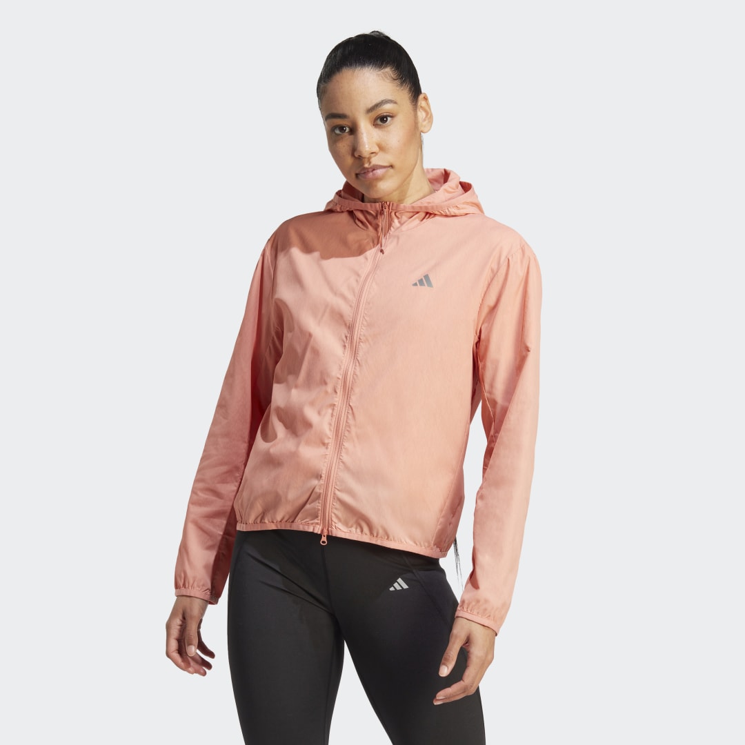 Vindjakke adidas Originals Run It Windbreaker Orange | HY3925, 1