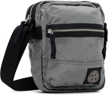 Skuldertaske Stone Island Stone Island ECONYL Coated Nylon Pouch Grå | K2S15 9200015 S0251, 1