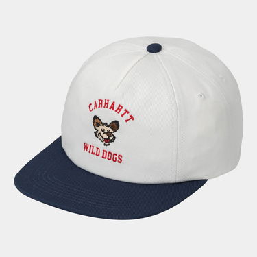 Kasket Carhartt WIP Wild Dog Cap Wax Flerfarvet | I035595_4, 0