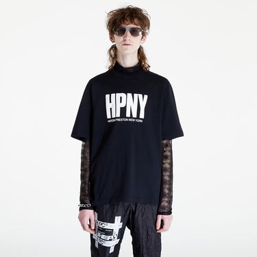 T-shirt HERON PRESTON HPNY Tee Sort | HMAA032C99JER0051001, 4