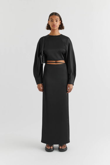 Polo skjorte AXEL ARIGATO Demi Open Back Top Sort | A2118001, 4