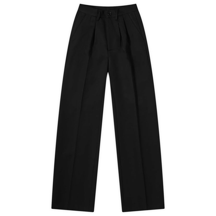 Bukser Anine Bing Carrie Black Wide Leg Pants Sort | A-03-3269-000C