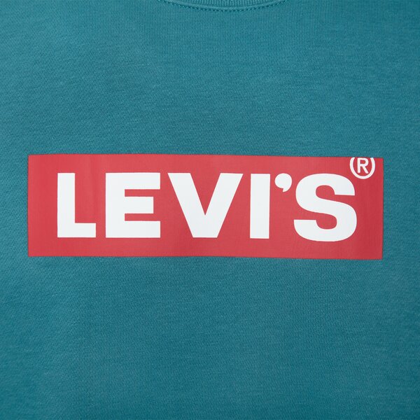 Sweatshirt Levi's Relaxd Graphic Crew Turkis | 38712-0208, 1