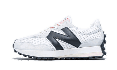 Sneakers og sko New Balance 327 Casablanca Black Logo Hvid | MS327CBC, 0