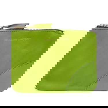 Tegnebog Comme des Garçons Washed Wallet Grøn | SA8100WW-3-GRN, 0
