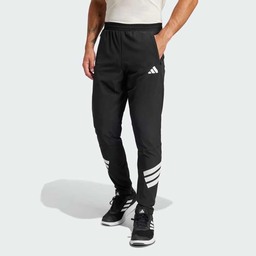 Joggingbukser adidas Performance Woven Joggers With Stripes Sort | JC5230