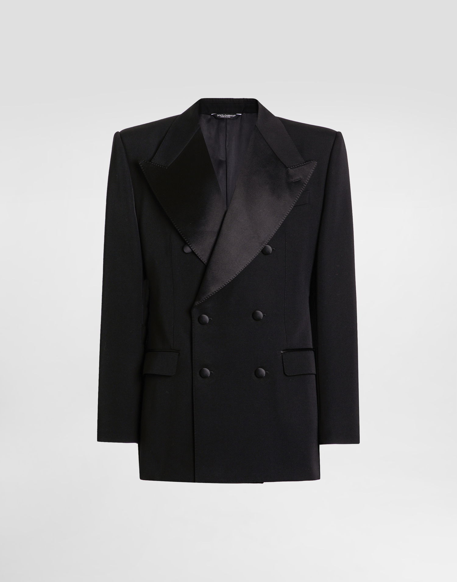 Jakke Dolce & Gabbana Double-breasted Sicilia Jacket Sort | G2VO3TGJ865N0000, 0