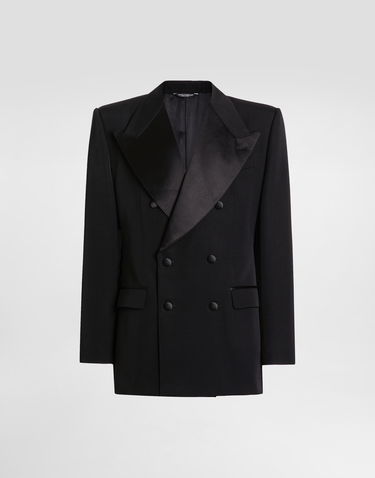 Jakke Dolce & Gabbana Double-breasted Sicilia Jacket Sort | G2VO3TGJ865N0000, 0