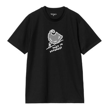 T-shirt Carhartt WIP Move On Up Graphic Print T-Shirt Sort | I033988_9, 3