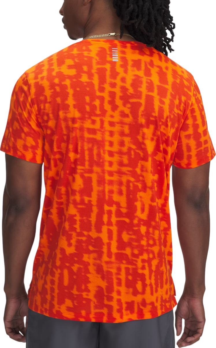 T-shirt Under Armour Launch Printed Short Sleeve T-Shirt Orange | 1389687-835, 1