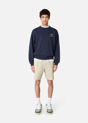 Sweatshirt AXEL ARIGATO Navy Blue Embroidered Sweatshirt Blå | A3000002, 4
