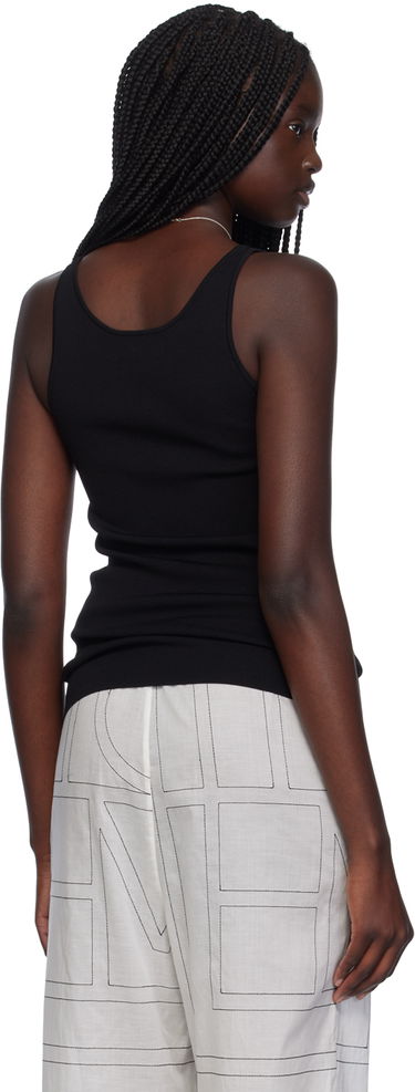 Tanktop TOTEME Scoop Neck Tank Top Sort | 243-WRT0349-YA0080, 2