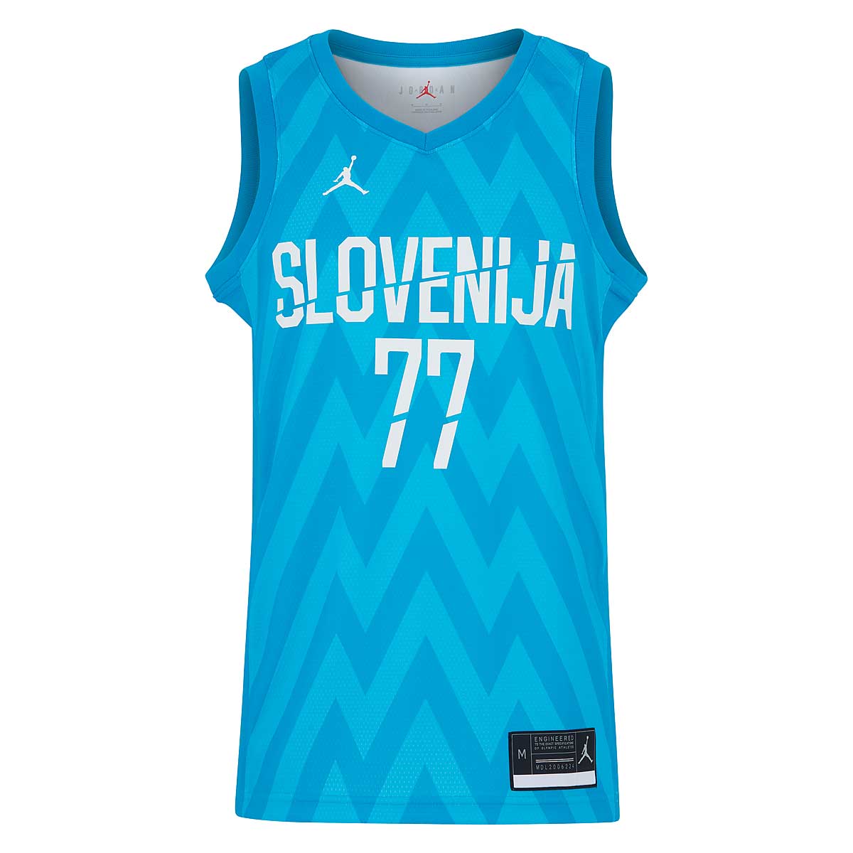 Jersey Nike FIBA Slovenia Limited Road Jersey Luka Doncic 77 Turkis | SV0065-418, 1