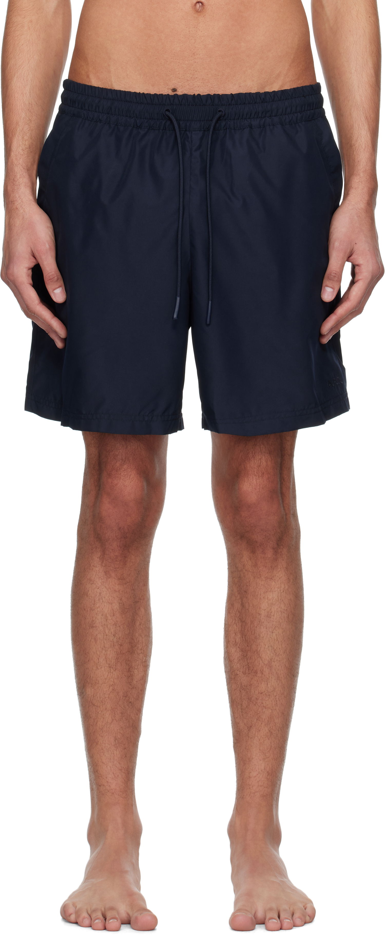Badetøj A.P.C. A.P.C. Bobby Swim Shorts Mørkeblå | PSAJA-H10182, 0