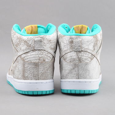 Sneakers og sko Nike SB Dunk High Premium Hvid | 313171-117, 3