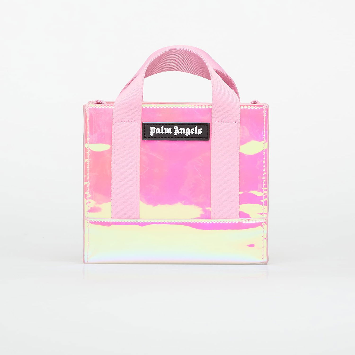 Mulepose Palm Angels Iridescent Mini Tote Lyserød | PGNA003F25FAB0018110, 0