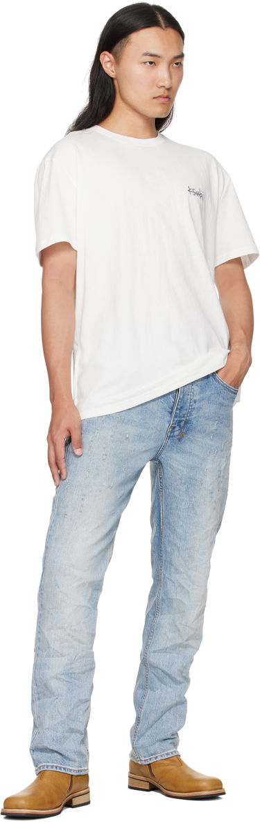 T-shirt Ksubi Ksubi All Day Biggie T-Shirt Hvid | MFA25TE003, 3