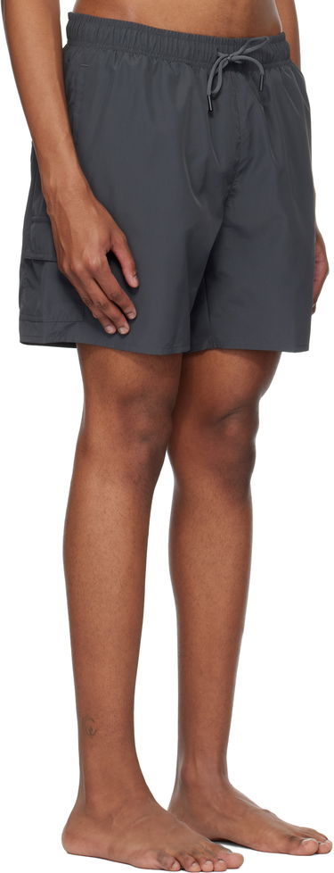 Badetøj BOSS Swim Shorts With Flap Pockets Mørkeblå | 50534319, 1