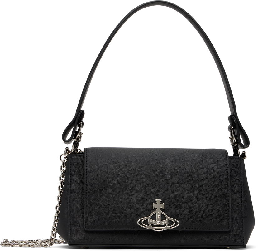 Skuldertaske Vivienne Westwood Vivienne Westwood Medium Hazel Shoulder Bag Sort | 46020001W-S0021-
