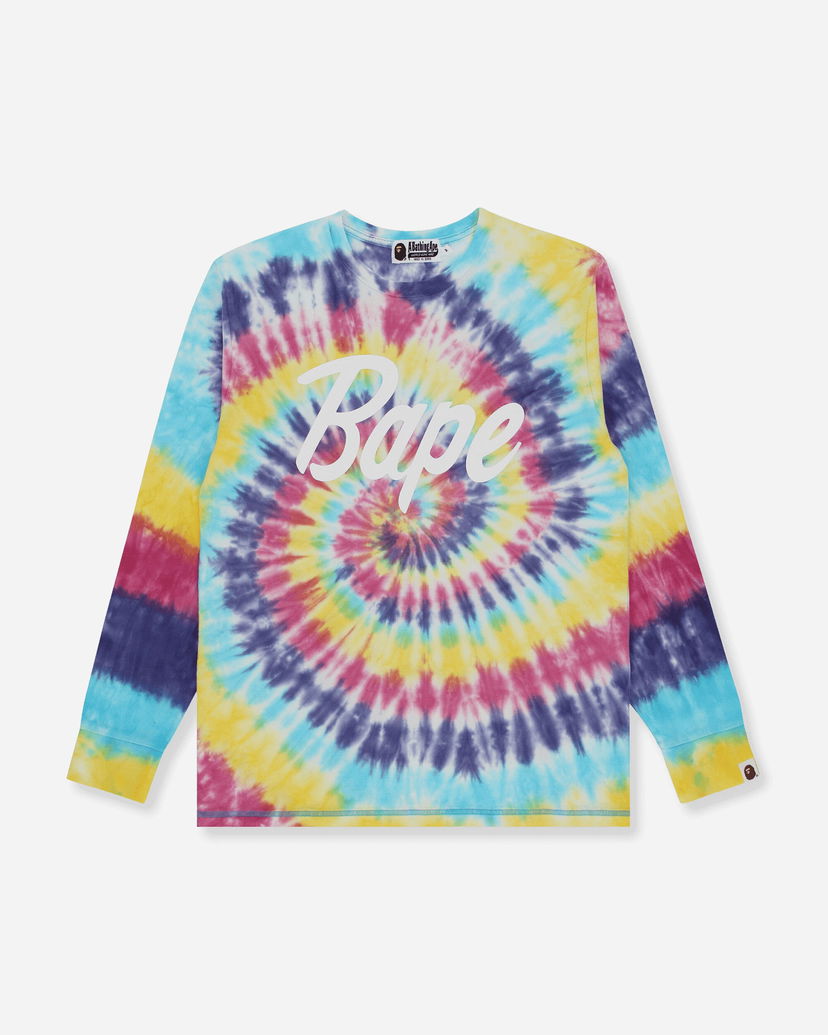 T-shirt BAPE Bape Tie Dye Tee Flerfarvet | 1G30111005 MULTI