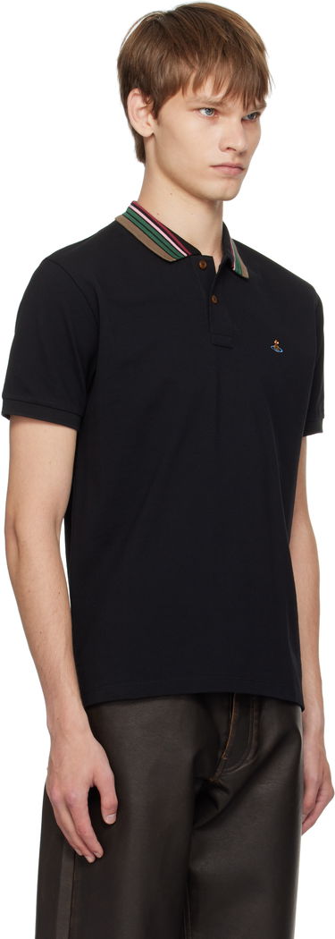 Polo skjorte Vivienne Westwood Vivienne Westwood Classic Polo Sort | 2H01000P-J0009-, 1