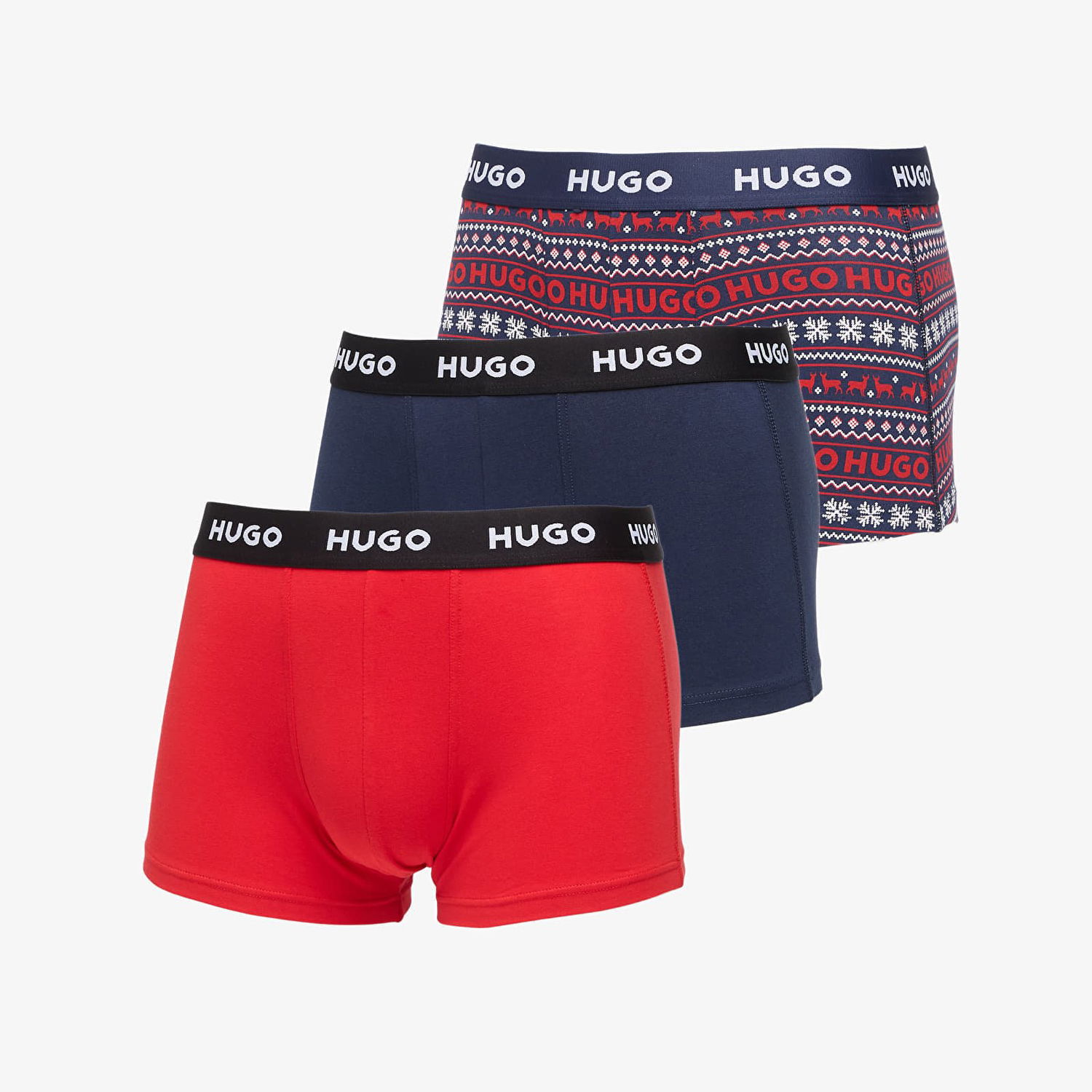 Boksere BOSS Hugo Boss Trunk 3-Pack Boxer Shorts Flerfarvet | 50532550-981, 0