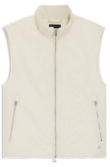 Vest BOSS Water-repellent Gilet with Down Filling Beige | 50549189, 0