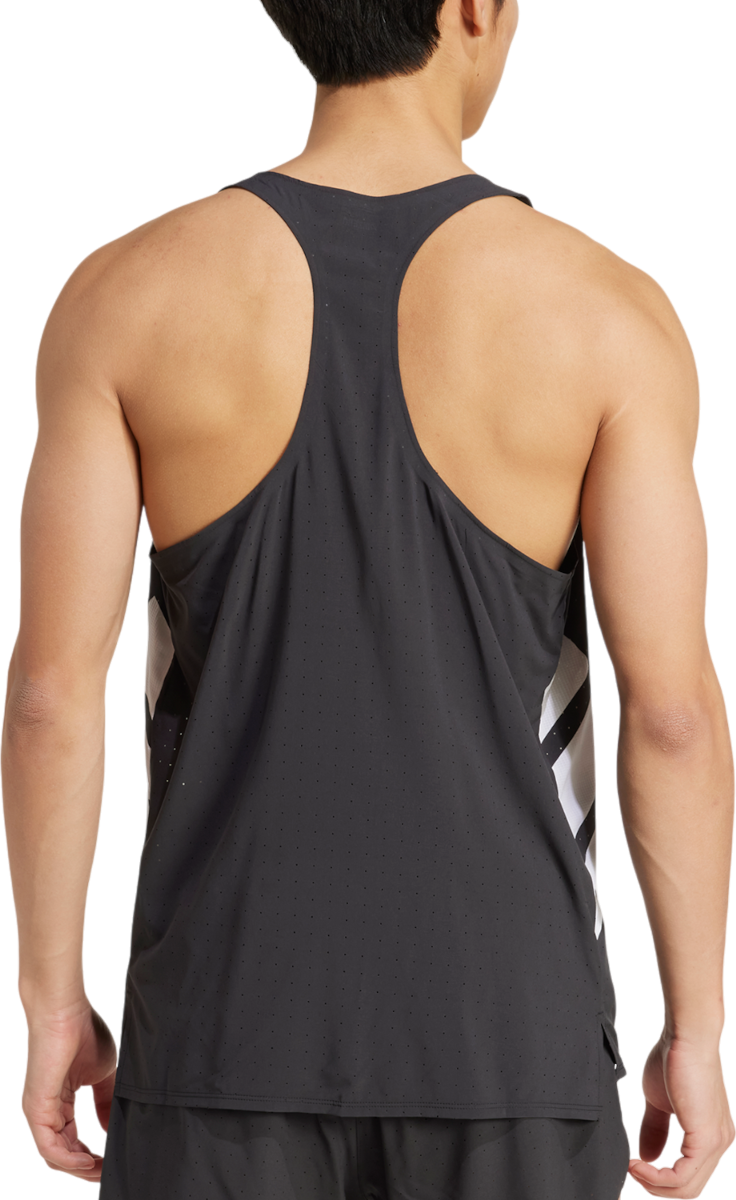 Tanktop adidas Performance Adizero Road to Records Tank Top Sort | jm7806, 1