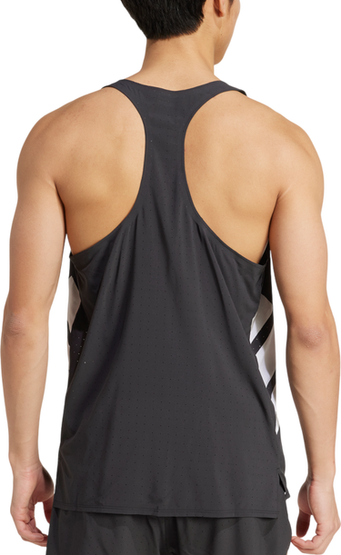 Tanktop adidas Performance Adizero Road to Records Tank Top Sort | jm7806, 1