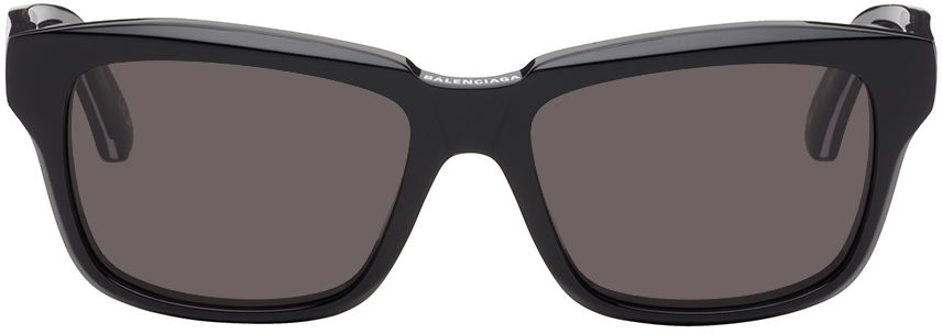 Solbriller Balenciaga Square Sunglasses Sort | BB0346S-001, 0