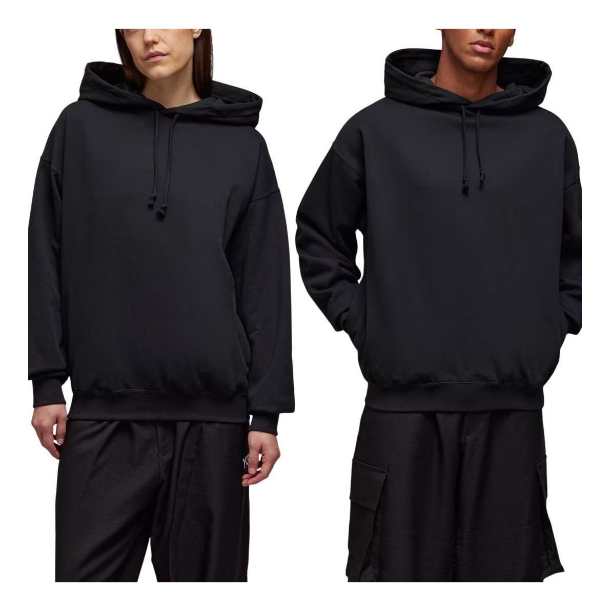 Sweatshirt adidas Originals Y-3 Hoodie Sort | JN4882, 0