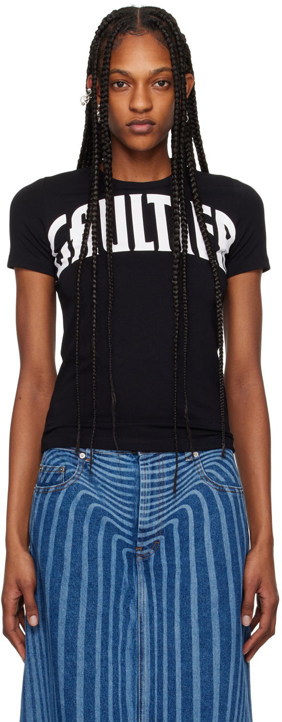 T-shirt Jean Paul Gaultier Jean Paul Gaultier 'The Gaultier' T-Shirt Sort | 24/25-F-TS071I-J056-0001, 0