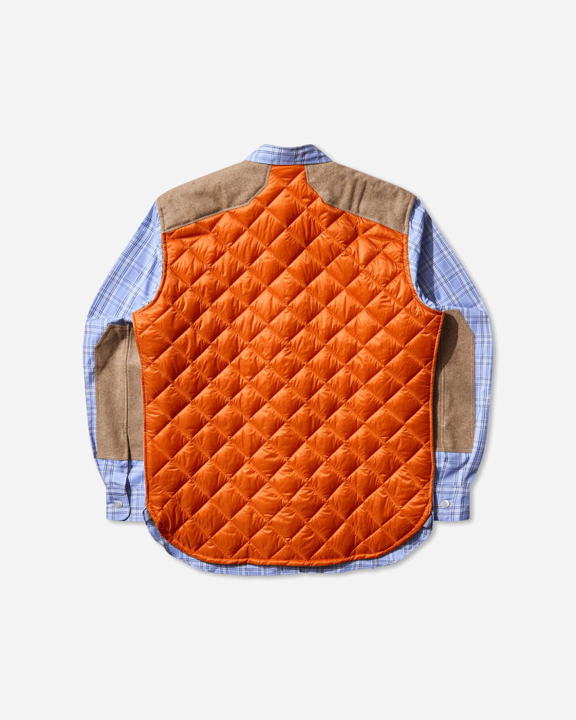 Skjorte Junya Watanabe Quilted Shirt Orange | WP-B012-W25 1