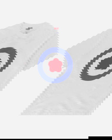 T-shirt KENZO Oversize Target T-Shirt Hvid | FD65TS1114SG 02, 5