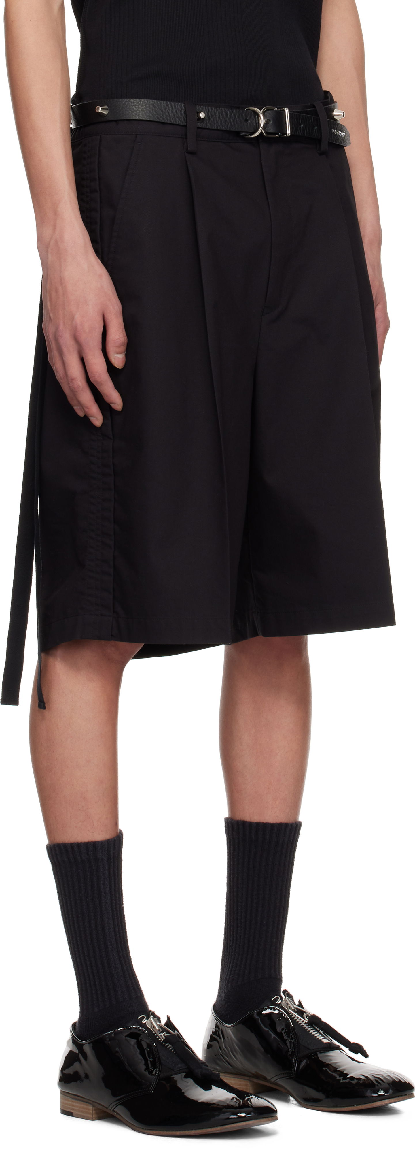 Shorts UNDERCOVER UNDERCOVER Pleated Shorts Sort | UP1E4506, 1
