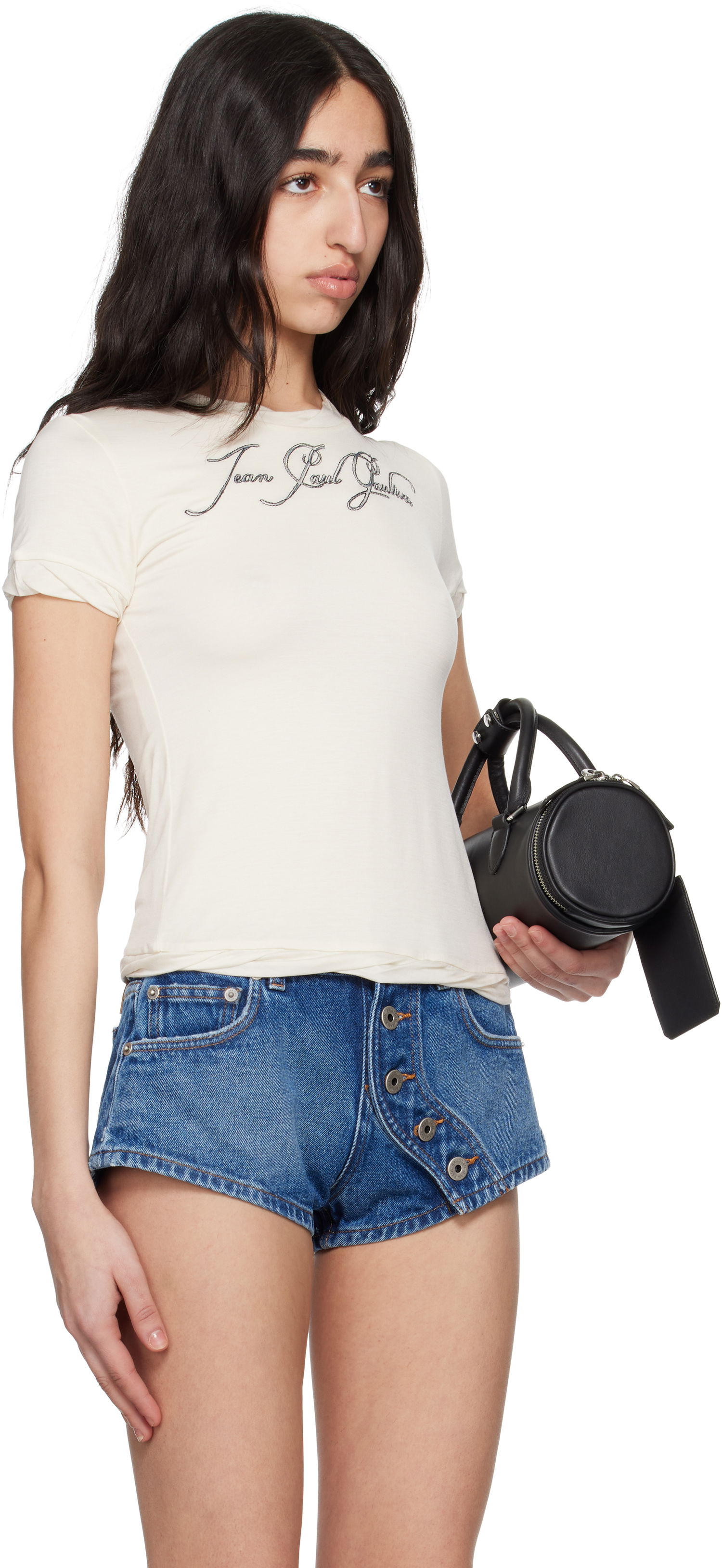 T-shirt Jean Paul Gaultier Jean Paul Gaultier 'The Tattoo' T-Shirt Hvid | 25/34-F-TS111I-J089-03, 1