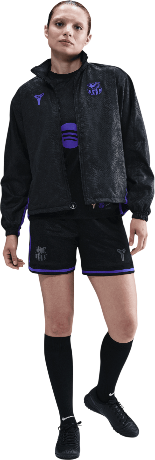 Jakke Nike Kobe FC Barcelona Training Jacket Sort | hm4261-010, 1