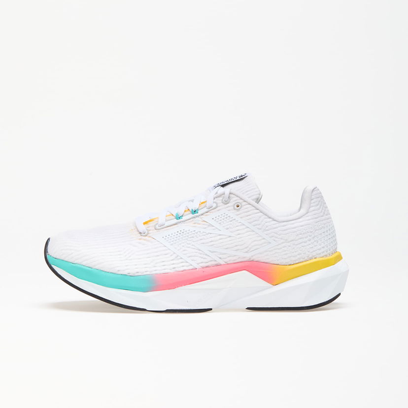 Løbe New Balance FuelCell Propel v5 White/ Ginger Lemon Hvid | MFCPRLC5