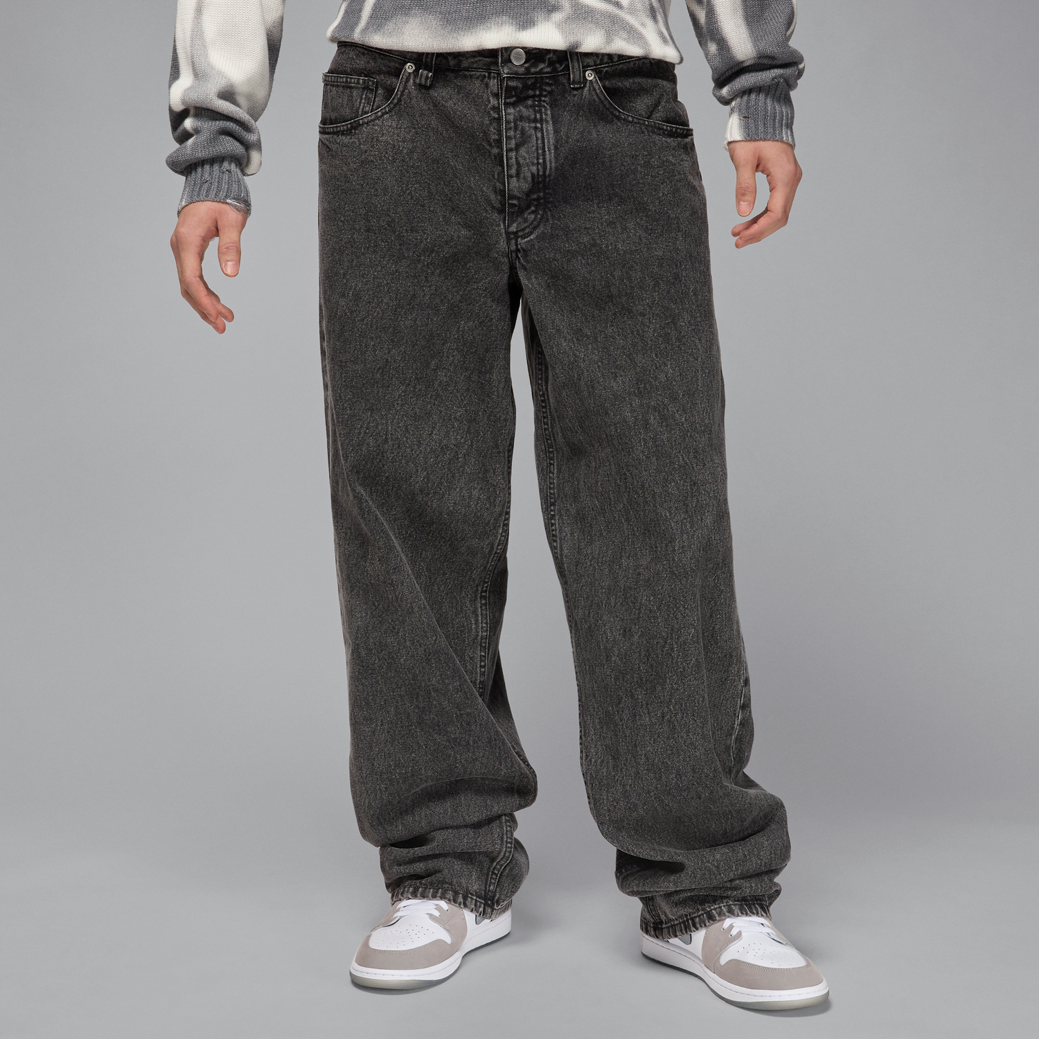 Jeans Jordan Air Jordan Loose Fit Jeans Grå | HF9291-010, 0