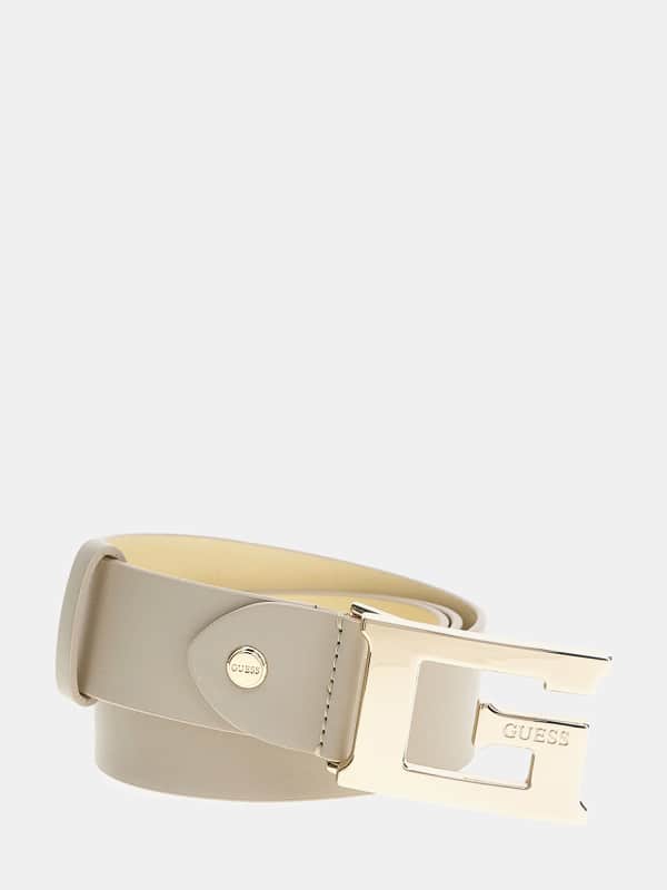 Bælter GUESS Masie Logo Buckle Belt Beige | BW9064P4140, 0