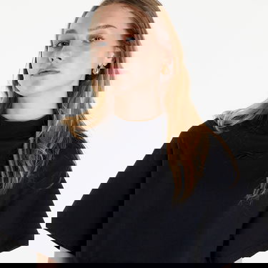 Crop top Reebok Washed Cropped Tee Washed Black Sort | RWAA001C99JER0021000, 3