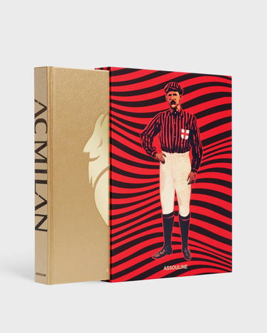 Bog og blad ASSOULINE AC Milan (Classic) Sports Book Rød | 9781649804082, 3